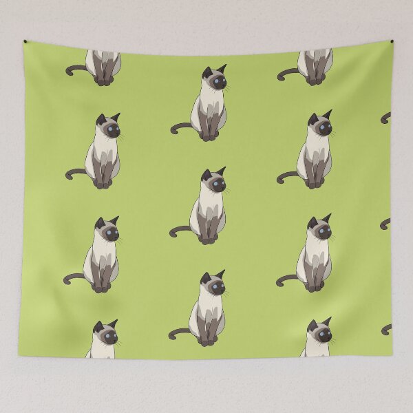 Item preview, Siamese Cute Cat designed and sold by Minishads.