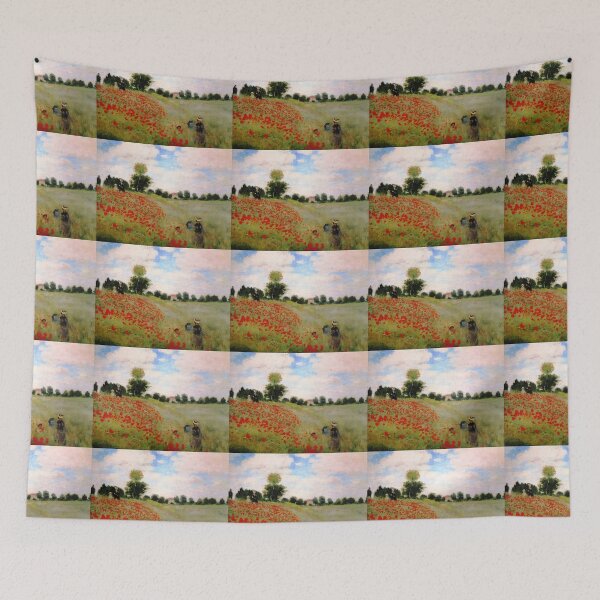 Item preview, Claude Monet Poppy Field near Argenteuil designed and sold by Sebsson.