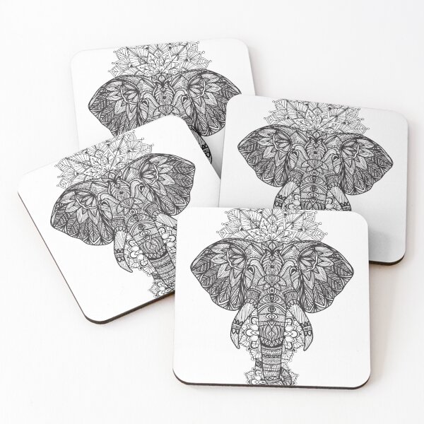 Item preview, elephent tribal tatoo designed and sold by Fabien  Fablab.