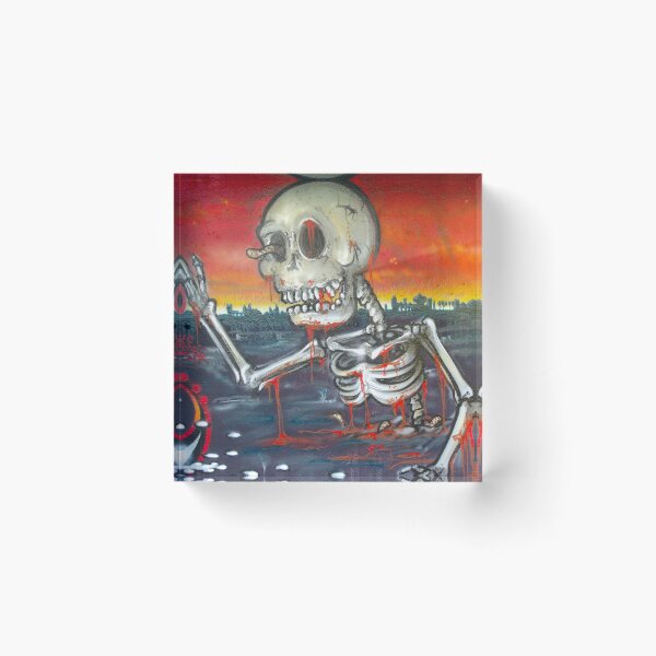 Item preview, Grafitti skeleton designed and sold by Bimsbums.