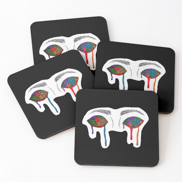Item preview, Colorful Eyes And Tears Abstract Design designed and sold by fudgecream.