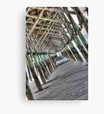 Folly Pier Canvas Print