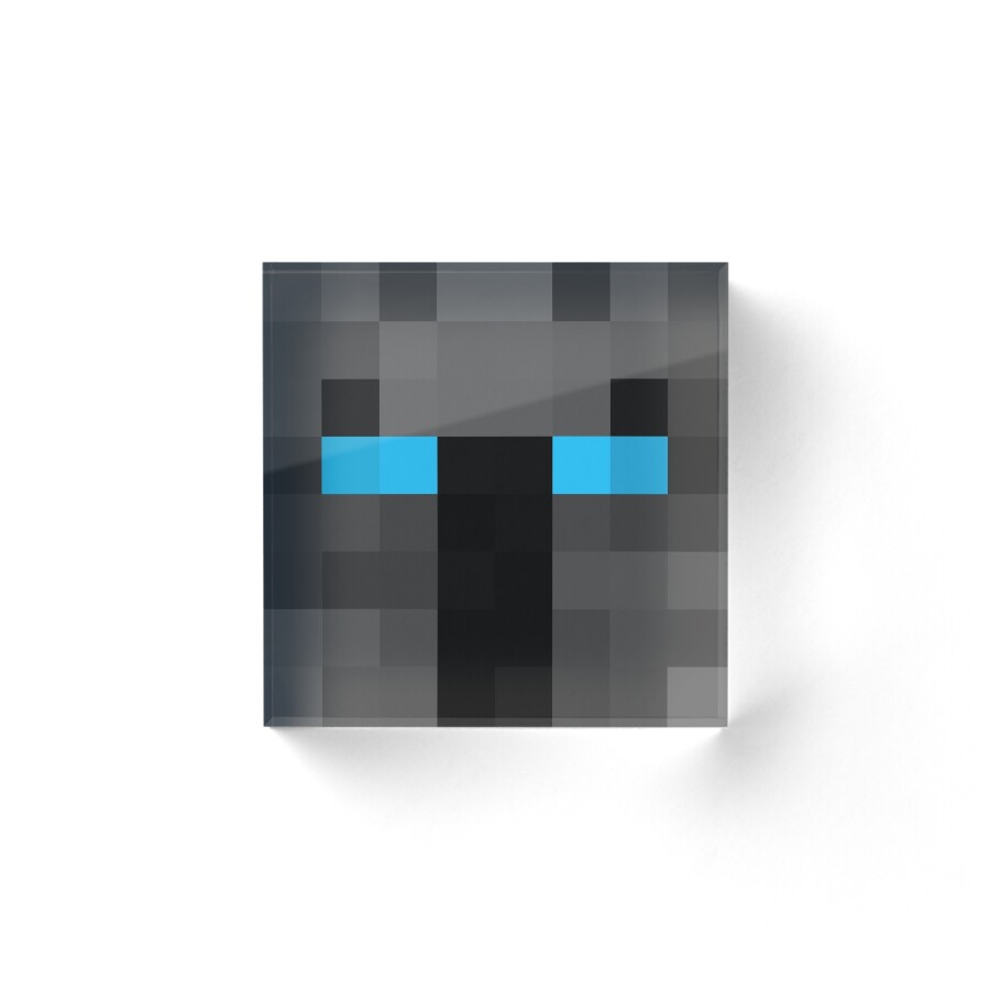 "popularMMos Minecraft skin" Acrylic Blocks by youtubedesign Redbubble