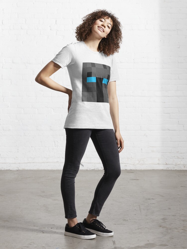 Alternate view of popularMMos Minecraft skin Essential T-Shirt