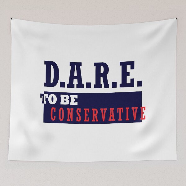 Item preview, Original Dare to be conservative social  designed and sold by OdmiDesign.