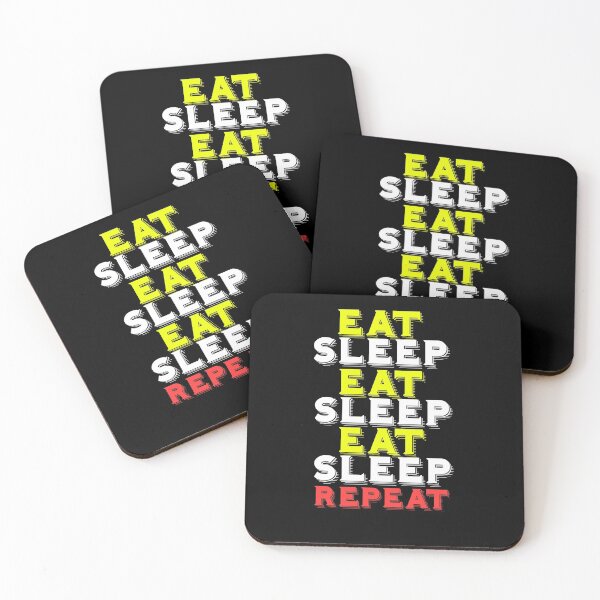 Item preview, Eat Sleep Repeat Daily Funny designed and sold by Imutobi.
