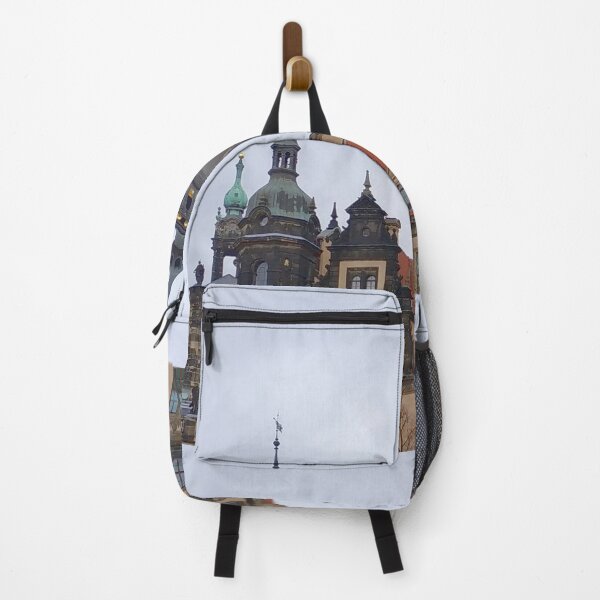 Item preview, Dresdner building German architecture Ornaments red roofs designed and sold by AmeliasArtistry.