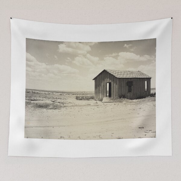 Item preview, Abandoned Dust Bowl Home  designed and sold by INTOxTHExWILD.