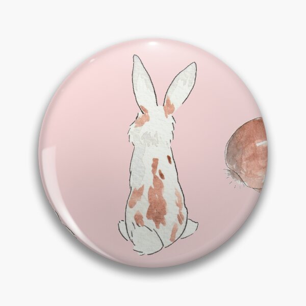 Item preview, Bunny Rabbit Watercolor Stickers designed and sold by Brushes n Bunnies.