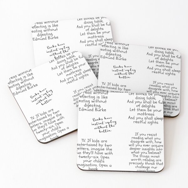 Item preview, National Reading Day Pack Of Book Quotes  designed and sold by diverseidentity.
