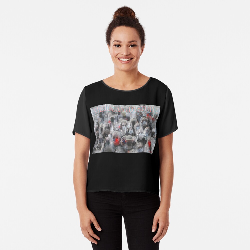 American Dystopia Chiffon Top