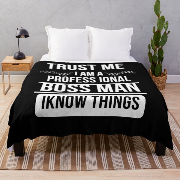 Item preview, Awesome "TRUST ME I'M PROFESSIONAL BOSS MAN" designe designed and sold by Best-art.