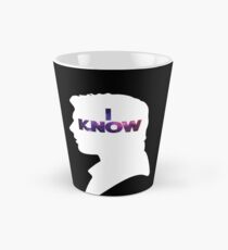 Star Wars Han 'I Know' White Silhouette Couple Tee Tall Mug