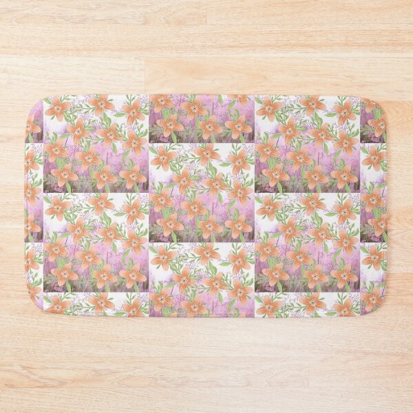 Item preview, Orange flower art designed and sold by Giree07.