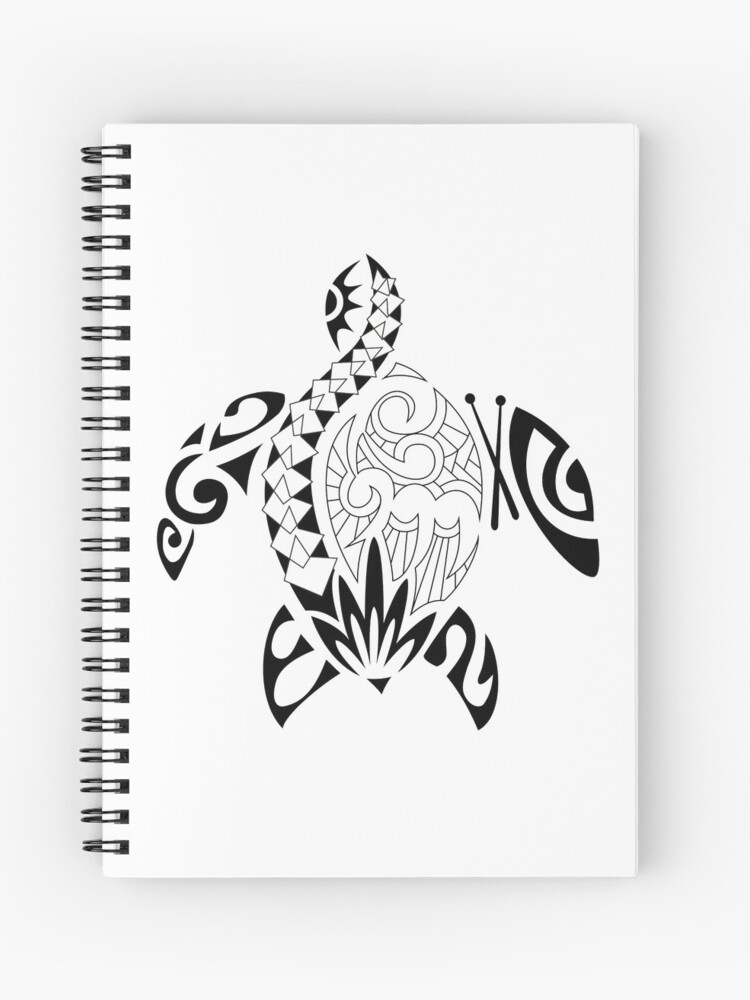 Polynesian tattoo turtle
