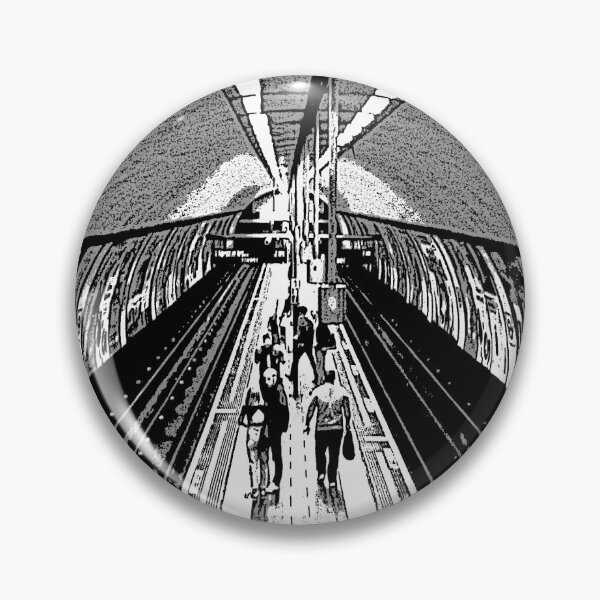 Item preview, Clapham Common London Underground Station Platform designed and sold by CloneDigitalArt.