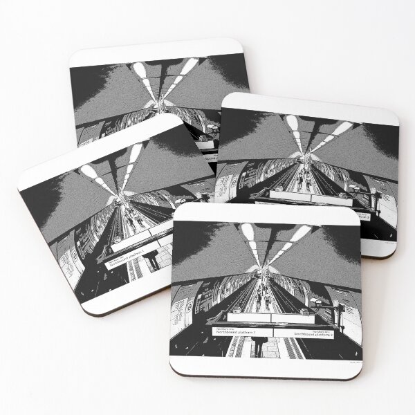 Item preview, Clapham Common London Underground Station Platform designed and sold by CloneDigitalArt.