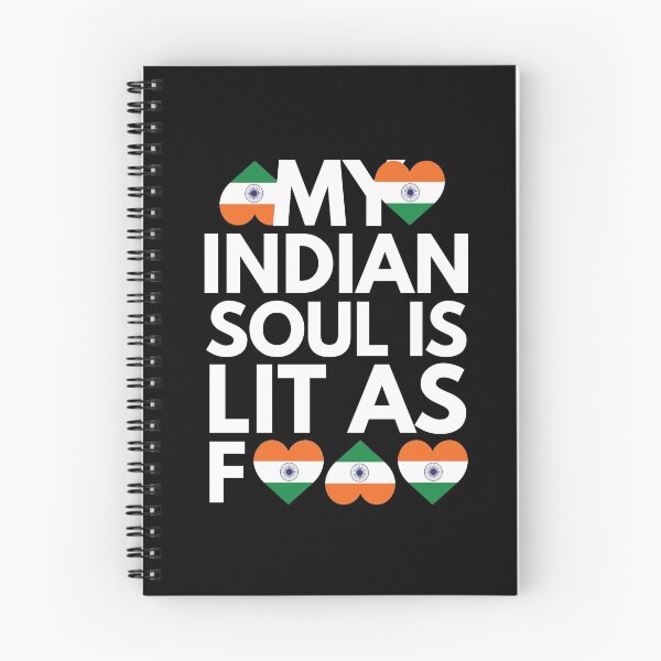Item preview, My Indian Soul is Lit AF designed and sold by HelloFromAja.