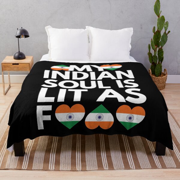 Item preview, My Indian Soul is Lit AF designed and sold by HelloFromAja.