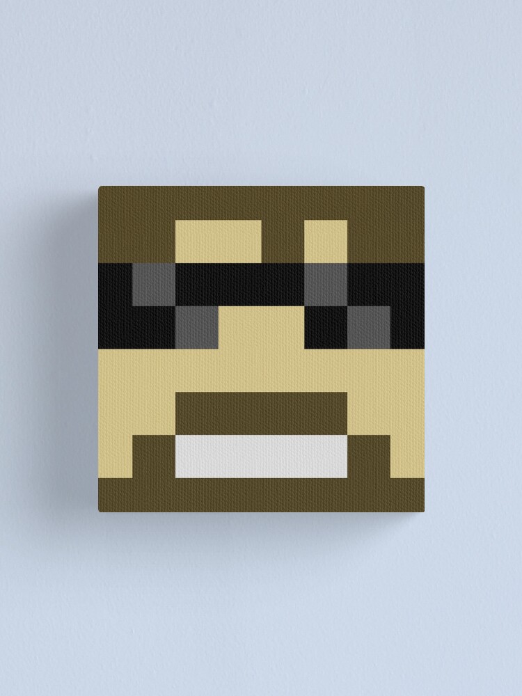 "ssundee Minecraft skin" Canvas Print by youtubedesign Redbubble