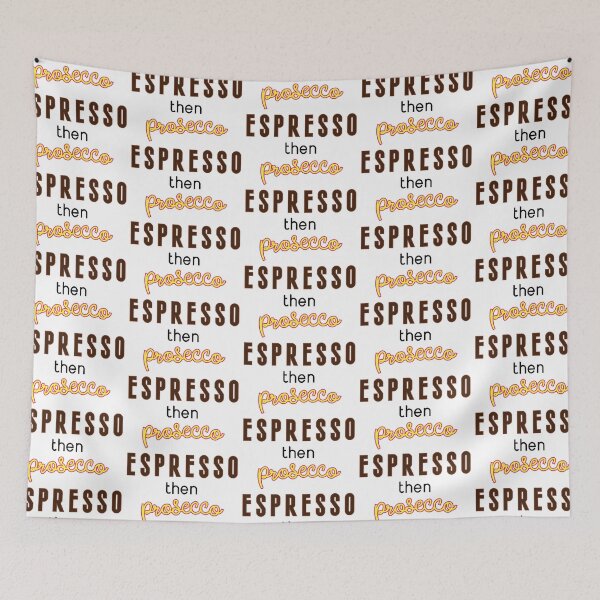 Item preview, espresso then prosecco designed and sold by krithe.