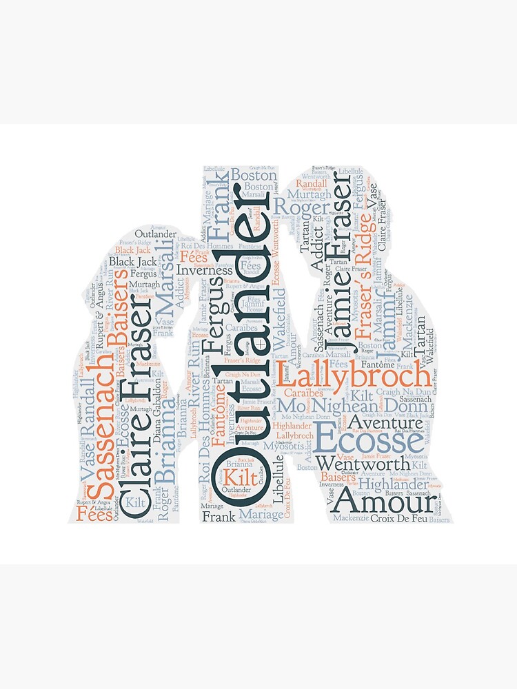 « Outlander, Jamie et Claire » par OutlanderAddict