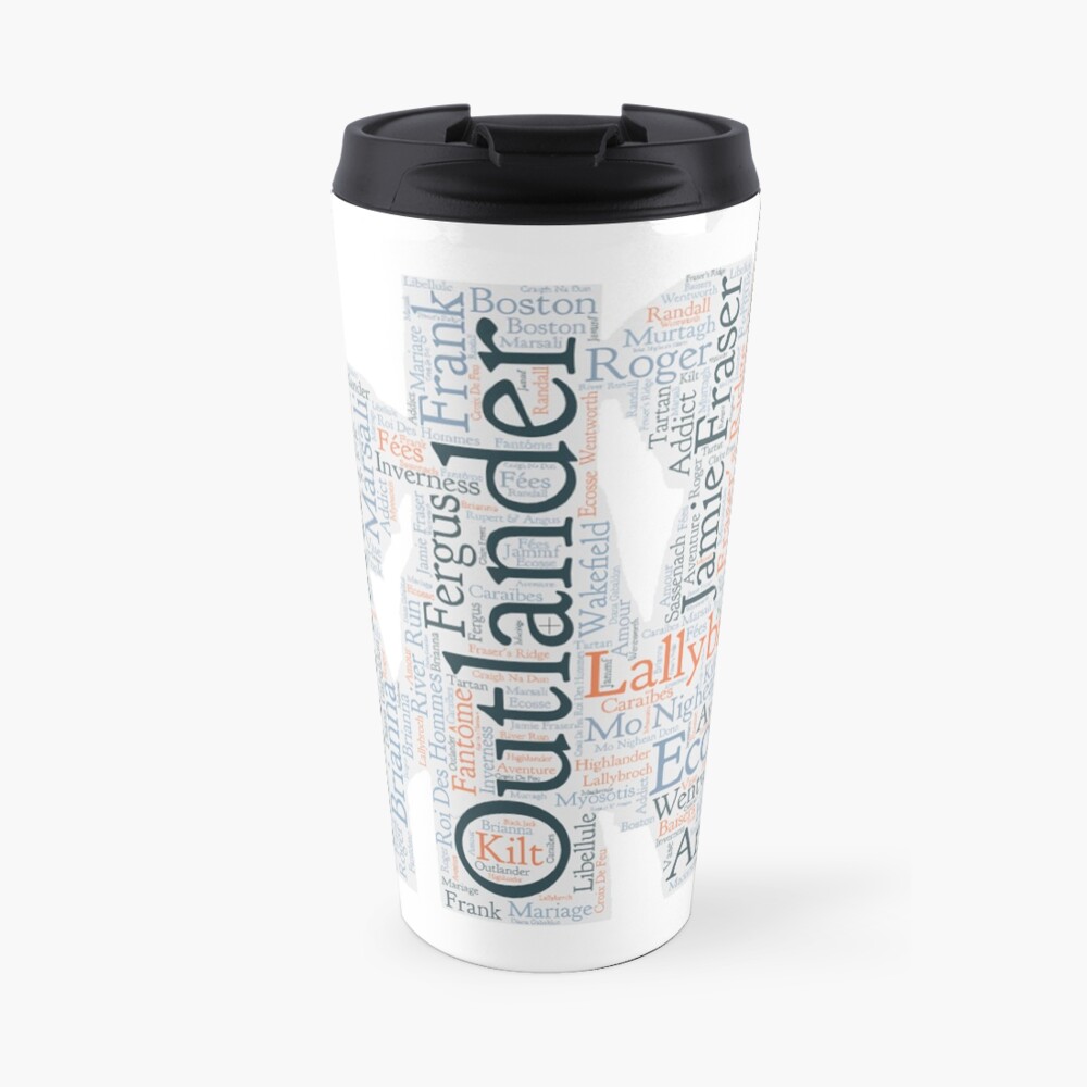 Mug isotherme « Outlander, Jamie et Claire»