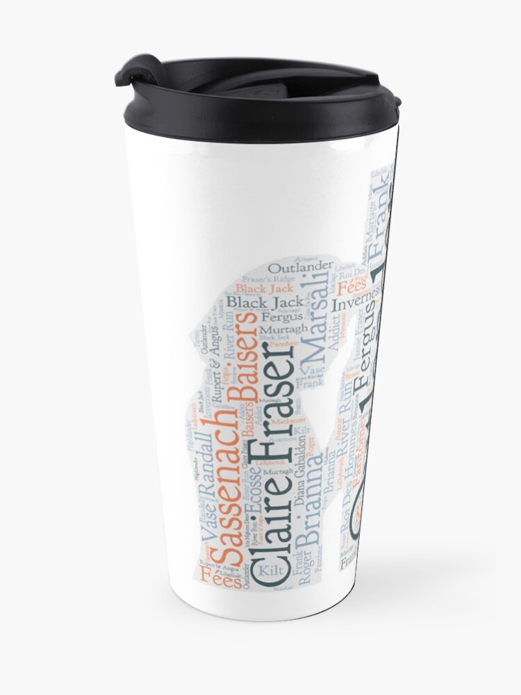 Mug isotherme ''Outlander, Jamie et Claire' : autre vue