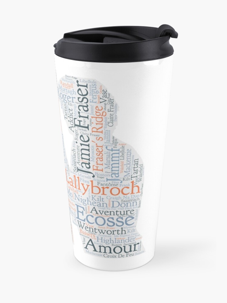 Mug isotherme ''Outlander, Jamie et Claire' : autre vue