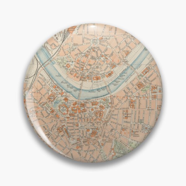 Item preview, Vintage Map of Dresden Germany (1912) designed and sold by BravuraMedia.