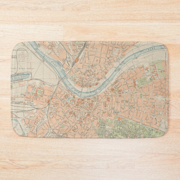 Item preview, Vintage Map of Dresden Germany (1912) designed and sold by BravuraMedia.