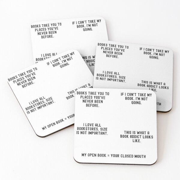 Item preview, National Reading Day Pack Of Book Lovers Quotes  designed and sold by diverseidentity.