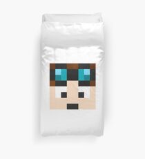 TheDiamondMinecart Minecraft skin Duvet Cover