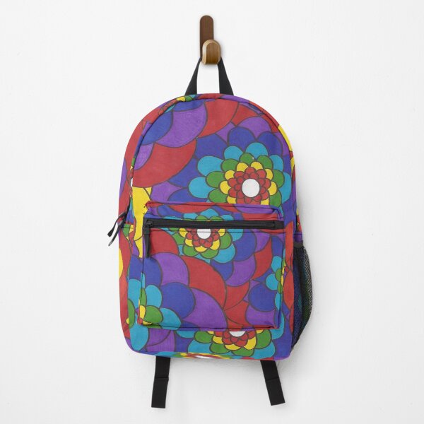 Item preview, RAINBOW FLOWERS designed and sold by harmonks.