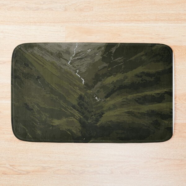 Item preview, green-mountain-with-river-in-the-middle designed and sold by --Andrii--.