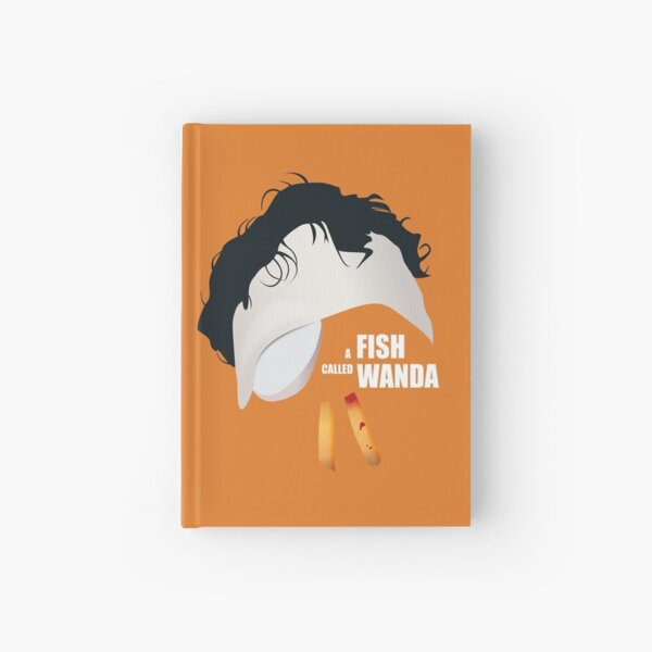 A Fish Called Wanda - Alternative Movie Poster Hardcover Journal