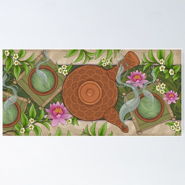 Kyusu Green Tea Poster