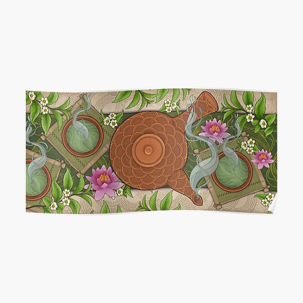 Kyusu Green Tea Poster