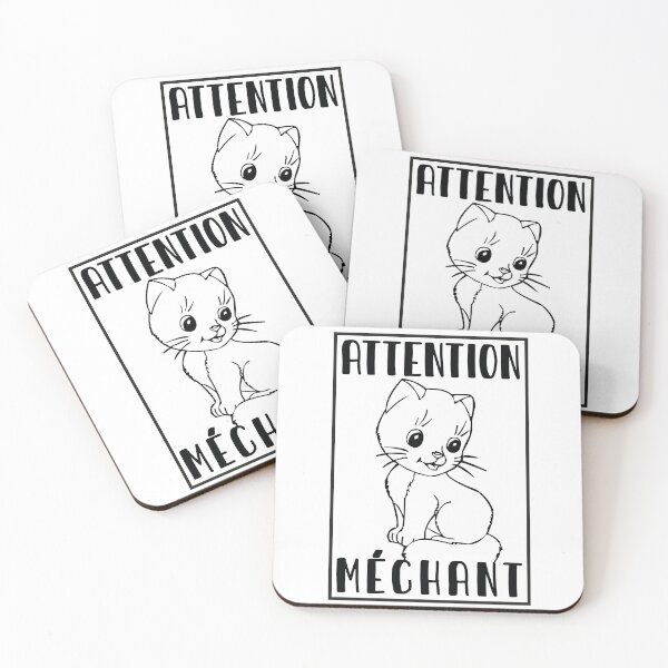 Item preview, Attention nasty cat designed and sold by LaBeauteEtMoi.