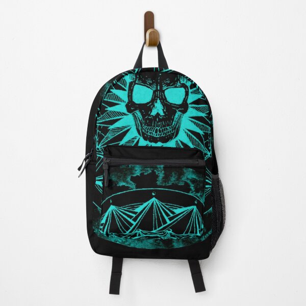 Item preview, Skull Inverted Neon Blue designed and sold by alubner.