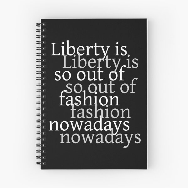 Item preview, Liberty is so out of fashion nowadays designed and sold by Momentumist.