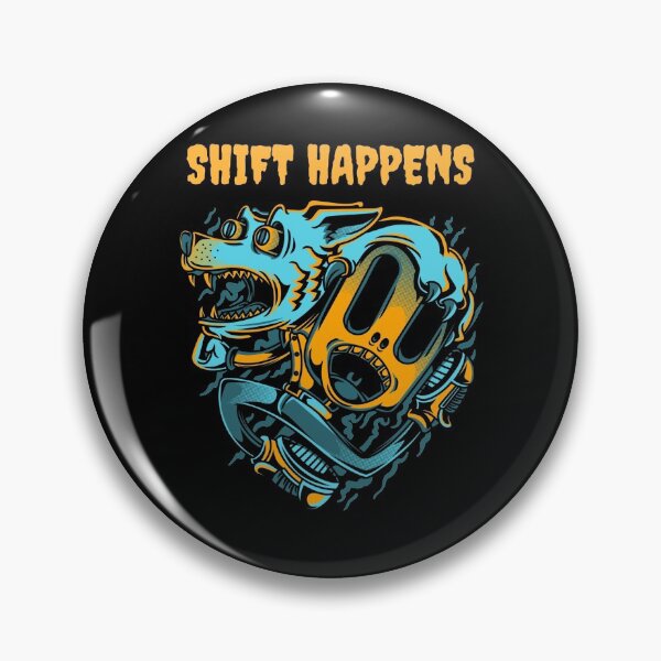 Item preview, Shift Happens Crazy Werewolf - Cyan Variant designed and sold by Figmenter.