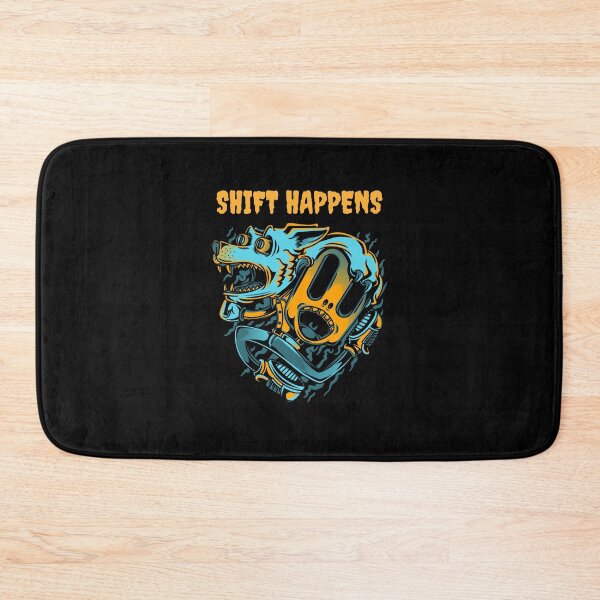 Item preview, Shift Happens Crazy Werewolf - Cyan Variant designed and sold by Figmenter.