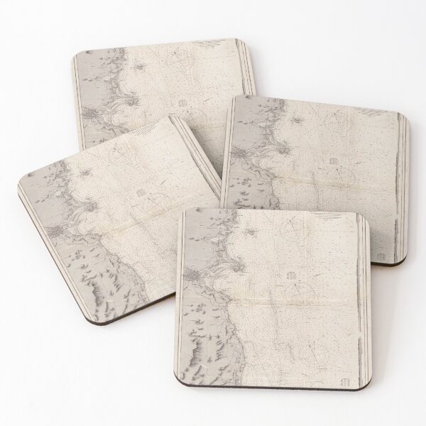 Item preview, Vintage Map of Dublin Bay Ireland (1883) designed and sold by BravuraMedia.