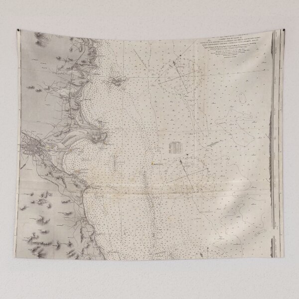 Item preview, Vintage Map of Dublin Bay Ireland (1883) designed and sold by BravuraMedia.