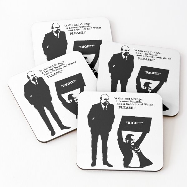 Item preview, Fawlty Towers "A Gin and Orange a lemon squash and a scotch and water PLEASE!" designed and sold by Tom Newberry.
