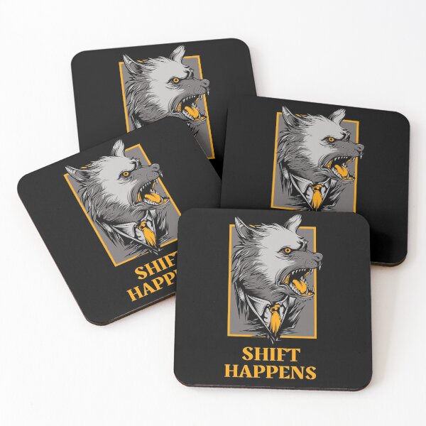 Item preview, Shift Happens -  Funny Boss Werewolf in a Suit designed and sold by Figmenter.