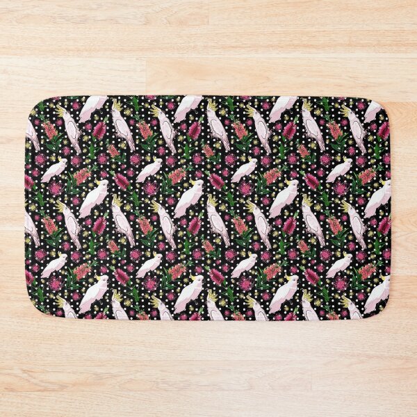 Item preview, Australian Native Birds and Flowers - Bottlebrush and Cockatoo designed and sold by Annalee Beer.