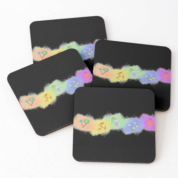 Item preview, Microbiology Rainbow Science Icons designed and sold by MoPaws.