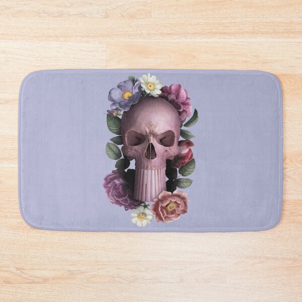 Item preview, skull and flowers and long teeth 05 designed and sold by Radu-Gabriel.